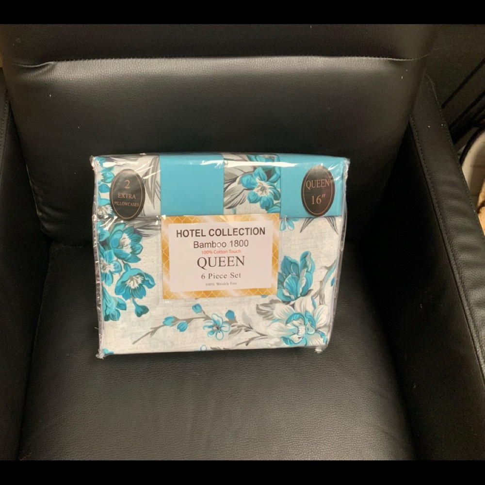 6 piece Queen sheet set